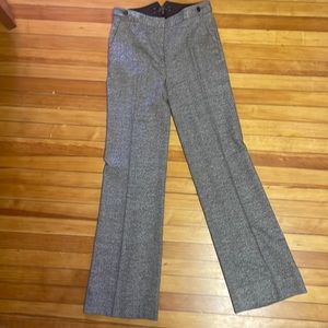 Robert Rodriguez wide leg tweed trousers